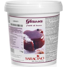 Červená poleva 1 kg - Saracino - Saracino