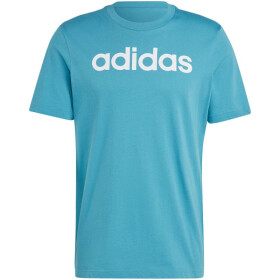 Tričko adidas Essentials Single Jersey Linear vyšitým logom IJ8655