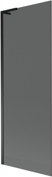 MEXEN/S - Next L vaňová zástena FIX 70 x 150, grafit, čierna 895-070-000-03-40-70