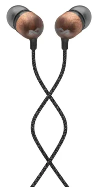 House of Marley Smile Jamaica Signature Black / Slúchadlá do uší s mikrofónom / USB-C / 9,2 mm menič (EM-JE042-SB)