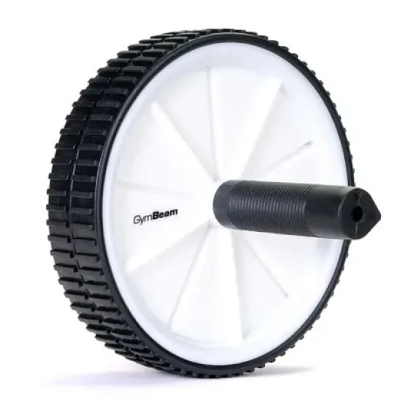 Posilňovacie koliesko Double AB Wheel - GymBeam (čierna) (36025-1-black-grey)