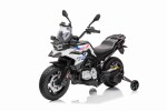 Mamido Detská elektrická motorka BMW F850 GS biela