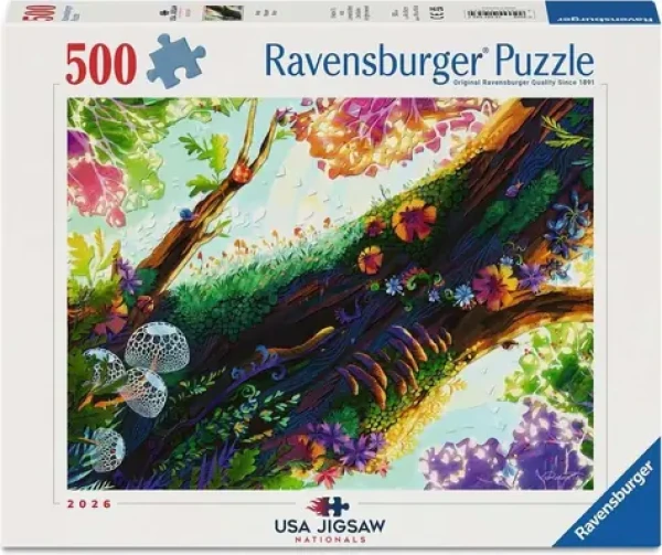 Ravensburger Puzzle Machový les