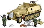 Cobi 3130 II WW Half-Track Sd. Kfz. 251/10, 1:35, 500 k, 2 f