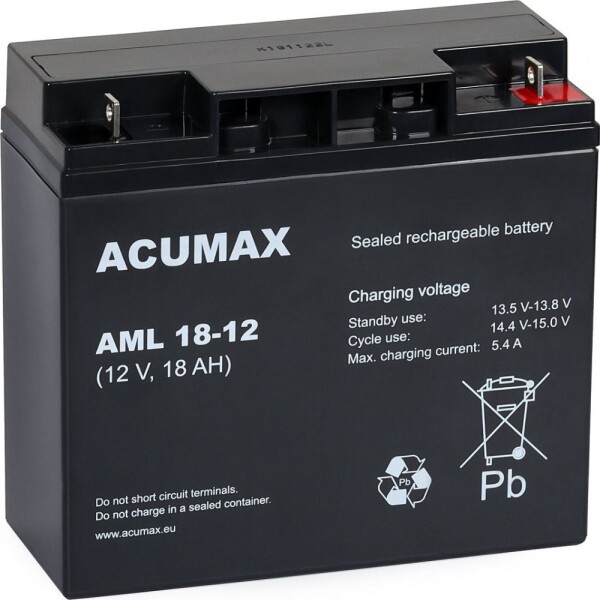 Acumax akumulátor AM 12V 18Ah