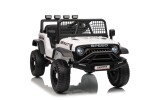 Mamido Mamido Elektrické autíčko Speed Offroad biele | 4x45W | EVA kolesá | 12V 7Ah | EKO koža