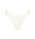 SLOGGI ZERO FEEL - Neviditeľné tangá s vysokým výstrihom od Sloggi SILK WHITE M