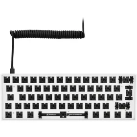 Sharkoon SKILLER SGK50 S4 Barebone biela / Telo klávesnice / formát 60% / ISO Layout (4044951038466)