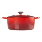 Le Creuset Signature Hrniec s pokrievkou 22 cm červená (21177220602430)