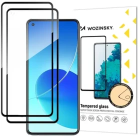 Wozinsky Tvrdené sklo Full Glue pre XIAOMI Redmi Note 14S / Ochranné sklo / Plne lepené / 2 ks
