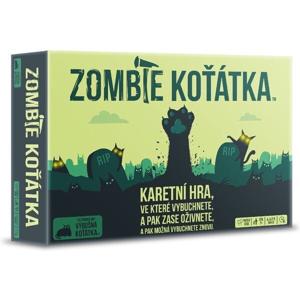 Asmodee Zombie mačiatka