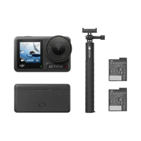 DJI OSMO Action 4 Adventure Combo / Outdoorová kamera / 4K / FOV: 155 ° / microSD / Wi-Fi / BL / príslušenstvo (CP.OS.00000270.01)