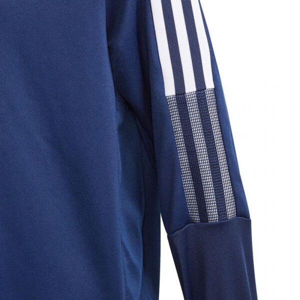 Tiro 21 Youth Jr GK9661 modrá tréningová mikina s kapucňou - Adidas 176