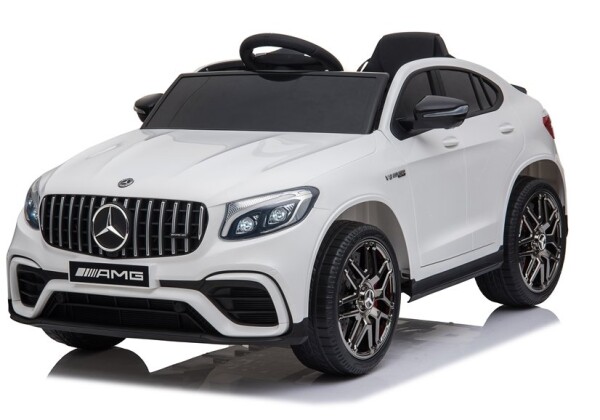 Mamido Detské elektrické autíčko Mercedes-Benz GLC 63S 4x4 biele
