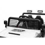 Mamido Mamido Elektrické autíčko OFF ROAD EXTREME 4x4 biele 24V | 200W | 50 kg | EVA | LED | 2,4 Ghz | ECO koža