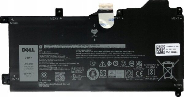 Dell Battery 2 Cell 38WHR