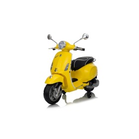 Mamido Detský elektrický skúter Vespa ROMA žltý