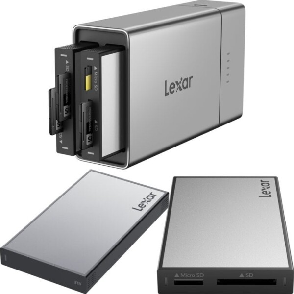 Lexar Lexar Professional Workflow Go I with SD/microSD reader and 2TB SSD