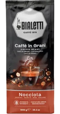 Bialetti Esperto Grani Nocciola 1 kg / Zrnková káva / Espresso / Príchuť lieskový oriešok (2101031325)