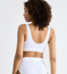 SLOGGI DOUBLE COMFORT - Top z mäkkej organickej bavlny Sloggi WHITE 42