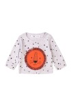 Detské tričko z BIO bavlny, Minoti, Simba 1, sivá - 62/68 | 3-6m