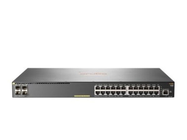 HP Aruba 2930F 24G PoE+ 4SFP Switch / 24x Gigabit RJ45 portov / 4x Gigabit SFP porty / PoE+ / Fully Managed (JL261A)