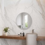 Mereo Zrkadlo okrúhle pr. 70 cm, LED osvetlenie a odhmlievanie CN166