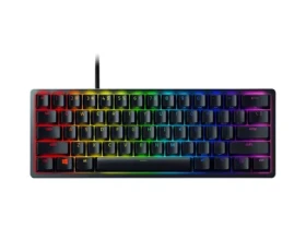 Razer Huntsman Mini čierna / Herná klávesnica / mechanická / USB / spínače Razer Optical Purple / Nordic (RZ03-03390700-R3N1)