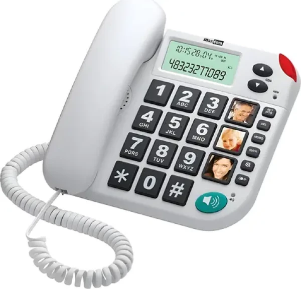 Maxcom KXT 480 biela / Stolný telefón (KXT480BBBIA)
