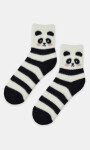 Dámské ponožky Noviti SB093 Panda 36-41 ecru 36-41