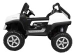Mamido Detské elektrické auto Buggy 4x4 Mercedes-Benz Unimog biele