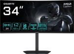 Gigabyte GIGABYTE GS34WQCA EK monitor komputerowy 86,4 cm (34") 3440 x 1440 px Wide Quad HD LCD Čierny