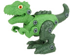 Mamido Set Dinosaurus Tyrannosaurus Rex s vajcom DIY skrutkovač zelená