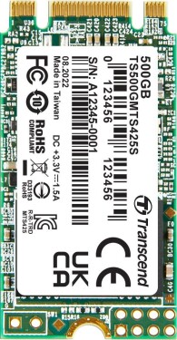 Transcend MTS425S 500GB M.2 2242 SATA III (TS500GMTS425S)