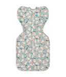 Love To Dream Swaddle UP50/50, spací vak, veľkosť M, hrušky olivov, 2 FÁZA, 3-6m, 6-8,5kg