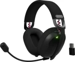 Fury Fukiya F6 čierna / Herné slúchadlá s mikrofónom / Bezdrôtové / RGB podsvietenie (NFU-2336)