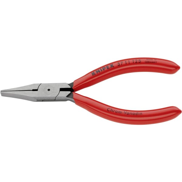 Knipex 37 11 125 pre elektroniku a jemnú mechaniku ploché kliešte rovné 125 mm; 37 11 125