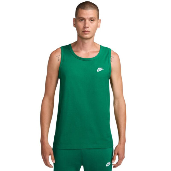 Pánske tričko Nike Club Tank, zelené, BQ1260 365 L