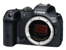 Canon EOS R7 / Fotoaparát / Telo bez objektívu / APS-C CMOS / 4K video / Wi-Fi / Bluetooth (5137C003)