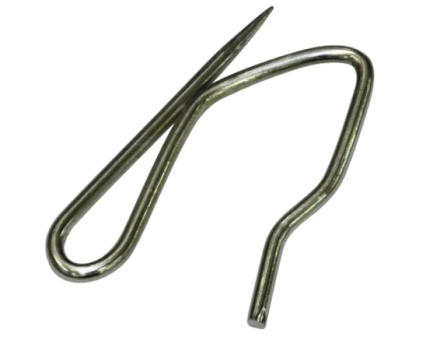 Háčik slimák (25 ks) 28 mm, strieborná%