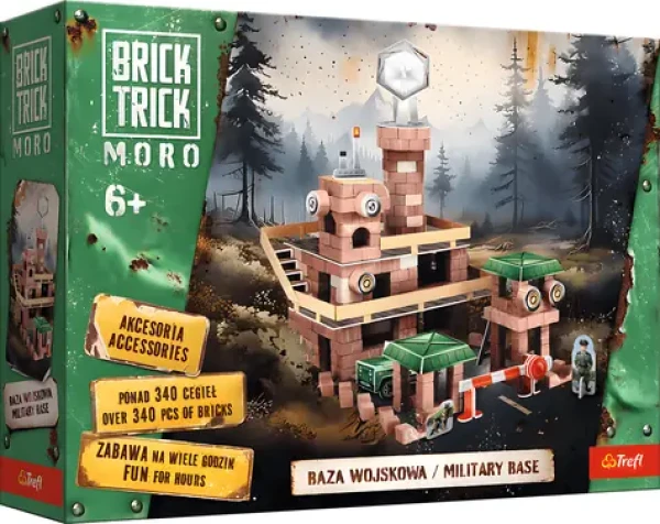Trefl Stavebnica BRICK TRICK Moro: Vojenská základňa XL
