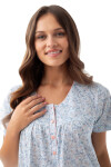 Košeľa Luna 082 kr/r 4XL W25 dámska modrá 4XL