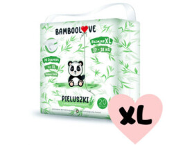 Bamboolove Plienky jednorazové bambus veľ. XL 12-18 kg 20 ks (55863BL)