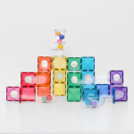Connetix Connetix Tiles - Magnetická guľôčková dráha priehľadná 114 ks