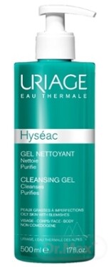 URIAGE HYSÉAC Čistiaci gél pre pleť s nedokonalosťami