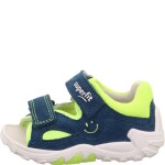 Chlapčenské sandále FLOW Blue/Yellow Superfit 1-000034-8030 blue - 23