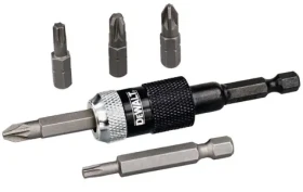 DeWalt DT71514 / rýchloupínací nástavec + 5x bit (DT71514)