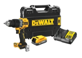 DeWalt DCD805E1T / Aku vŕtačka s príklepom / 18V / 13 mm skľučovadlo / 1x 1.7 Ah + nabíjačka / 2000ot-min / 90Nm (DCD805E1T)