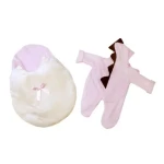 Llorens M843-20 oblečok pre bábiku bábätko NEW BORN veľkosti 43-44 cm