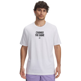 Tričko Under Armour Curry Playable Tee 1 White L